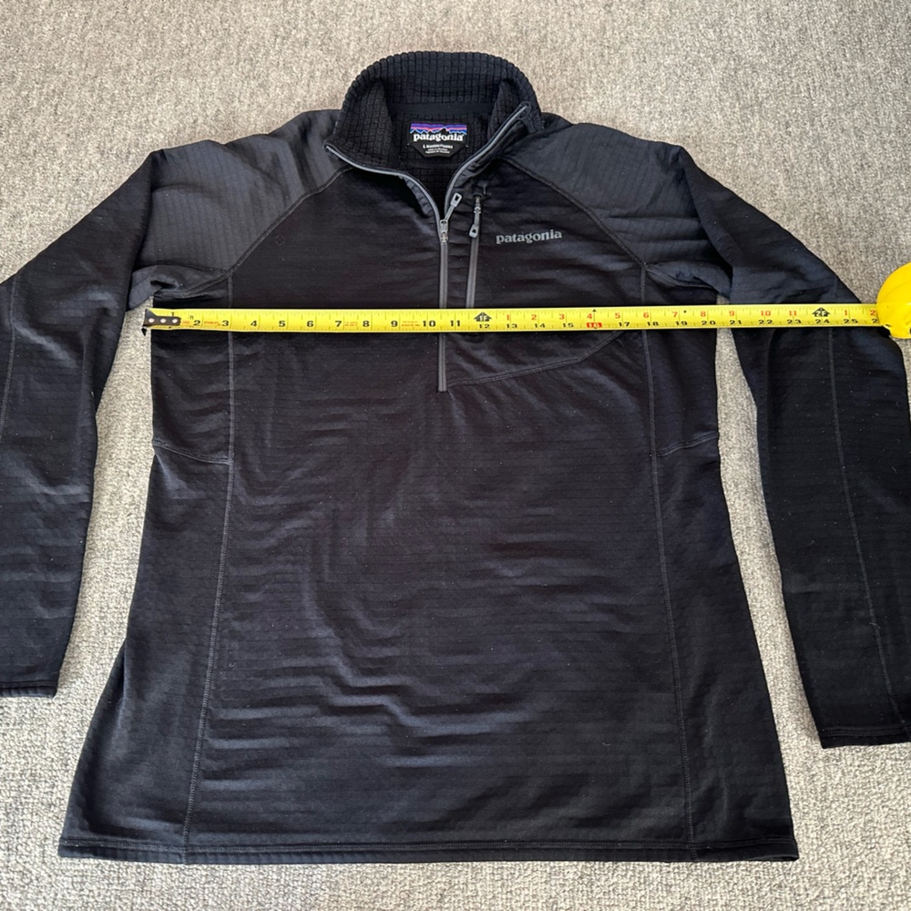 Patagonia R1 Women’s 1/2 Zip Pullover Jacket Large Black